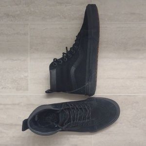 Vans black high tops